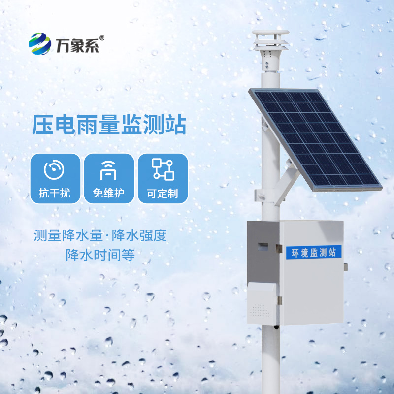 智慧氣象監測的新選擇：壓電雨量監測系統