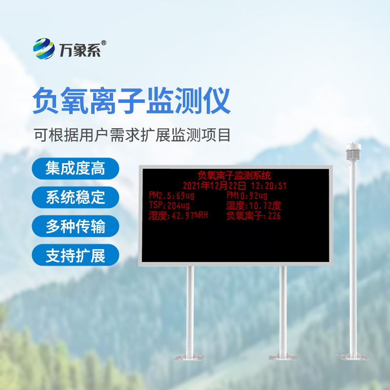負氧離子監測站